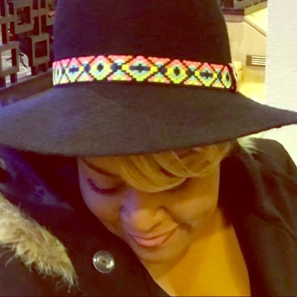 Black Fashion Hat